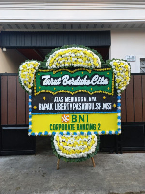 Papan Bunga Duka di Bantar Wangi