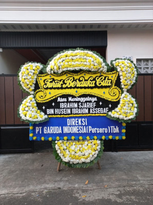 Papan Bunga Duka di Bantar Wangi